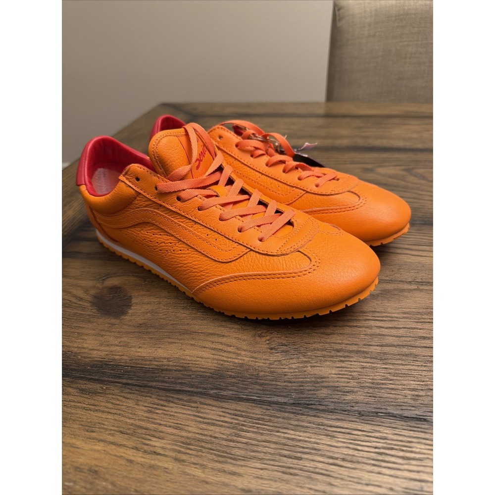 Vans Premium Super Lowpro Shoe in Solar Orange Woman's Size 7.5 …S2
